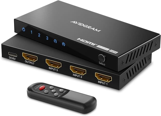 Imagen de AVIDGRAM 4K 120Hz HDMI Switch 3x1 en OfertitasTOP