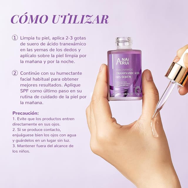 Thumbnail 4 de ANAiRUi 10% Sérum tranexámico 30 ml para manchas