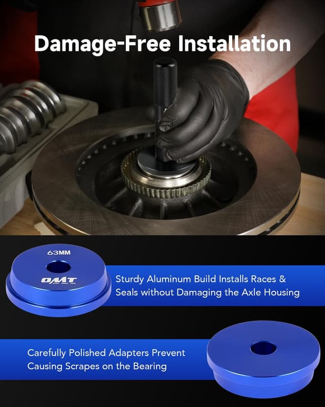 Detalle 2 de Orion Motor Tech Bearing Press Kit (10-Piece) with 9 Bearing Adapters and Seal Driver