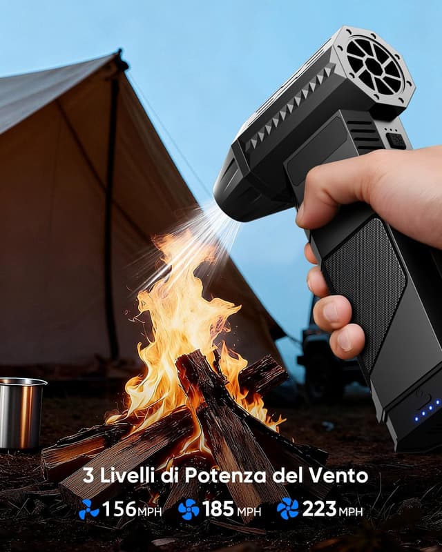 Detalle 2 de Soffiatore Aria Compressa F3 223MPH 🧹