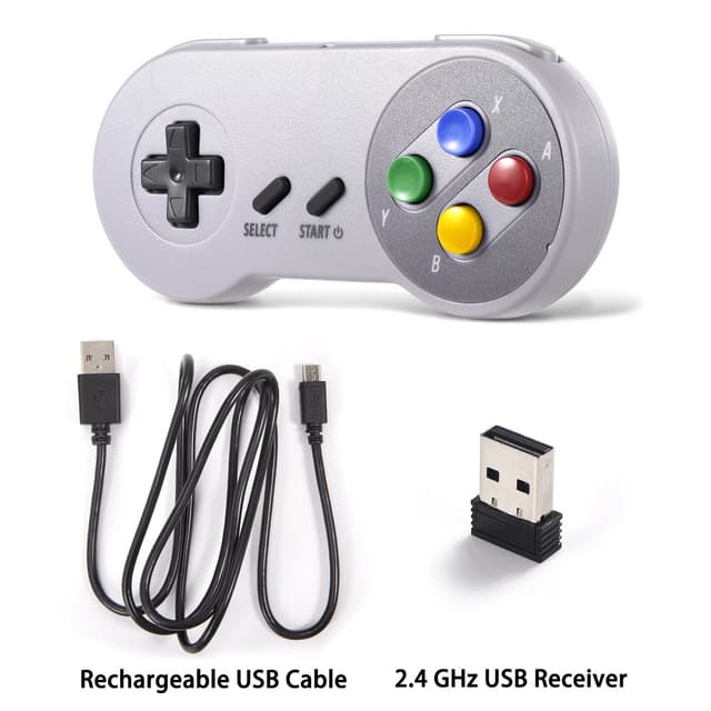 Detalle 2 de miadore 2,4 GHz Wireless Controller für SNES
