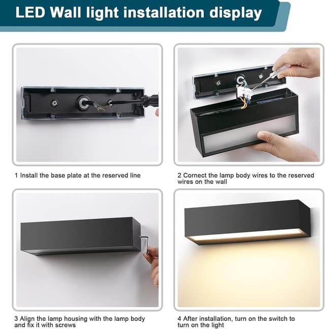 Thumbnail 4 de Cwycfw 18W LED Wandleuchte