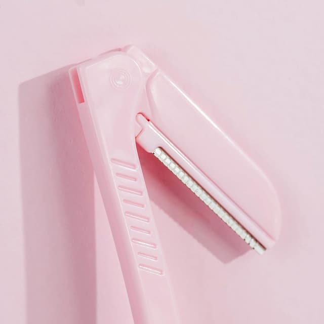 Detalle 2 de Brushworks Precision — lot de 3 rasoirs à sourcils Pastel (flip)