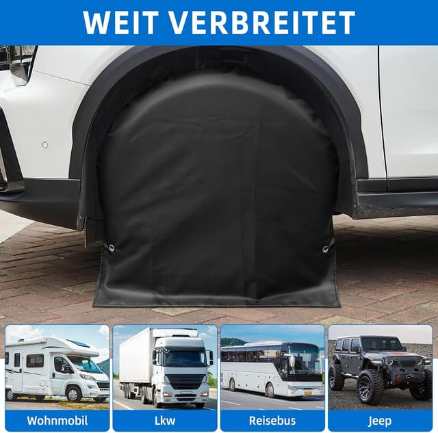 Thumbnail 2 de CEOTIS Radabdeckung Wohnwagen 72,5 cm