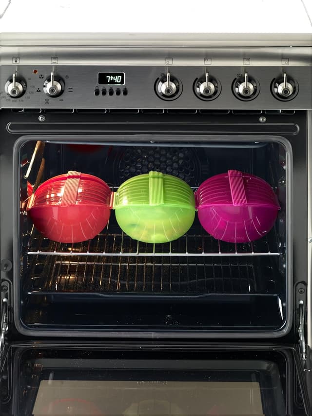 Thumbnail 5 de Lékué Estuche Vapor Hondo Rojo para 3-4 Personas 🍲