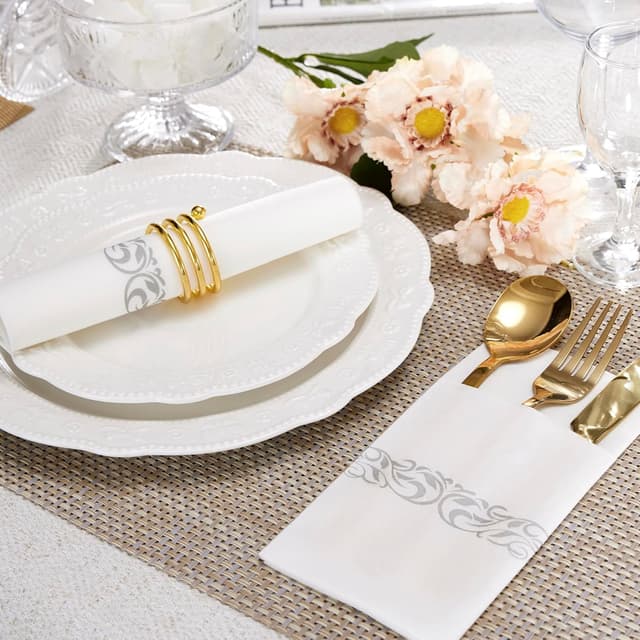 Thumbnail 3 de VANHEON 50 Pack Cloth Like Napkins