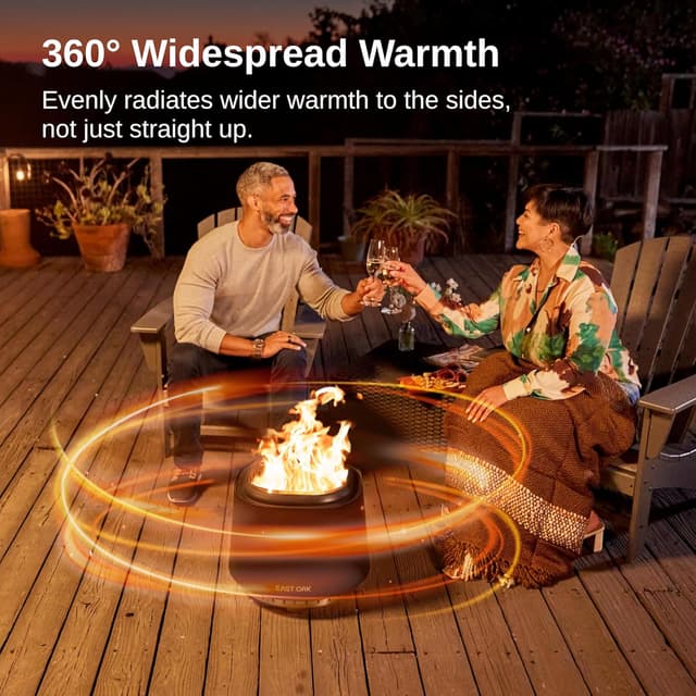 Thumbnail 5 de East Oak Camber Smokeless Fire Pit