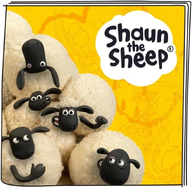 Detalle de tonies Shaun the Sheep audio character for Toniebox
