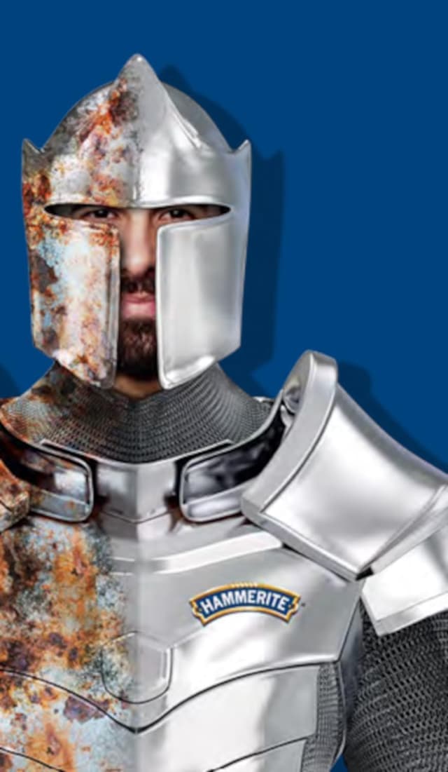 Thumbnail 6 de Hammerite Metallschutzlack Hammerschlag 3in1 Rostschutz, Silbergrau – 750 ml