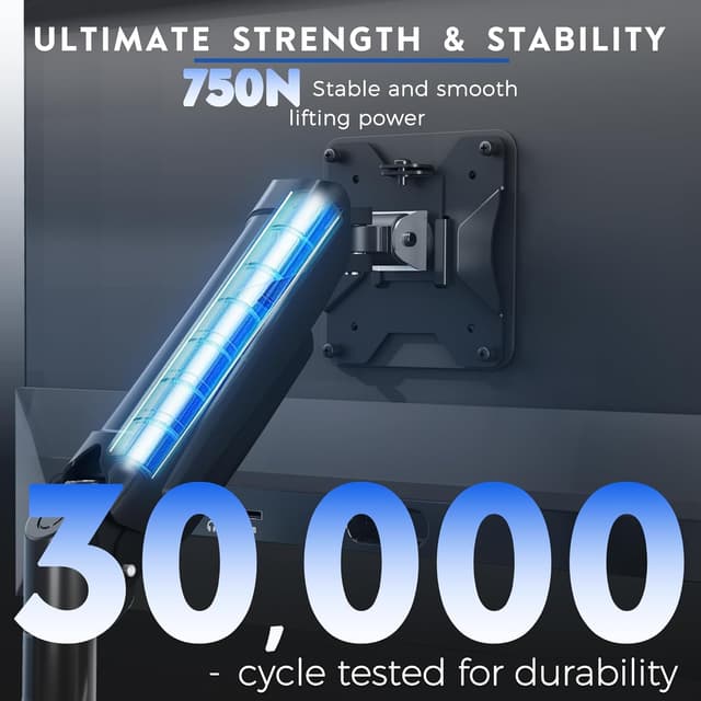 Thumbnail 2 de BONTEC Dual Monitor Stand 9KG