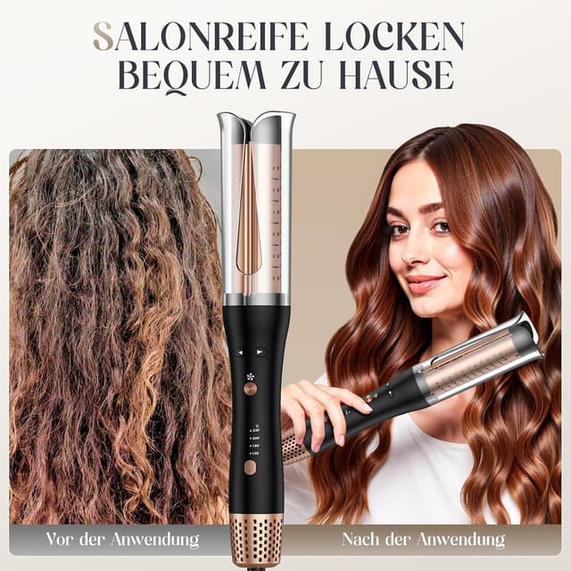 Detalle 2 de Lookmate Kaltluft Lockenstab 32 mm Beach Waves