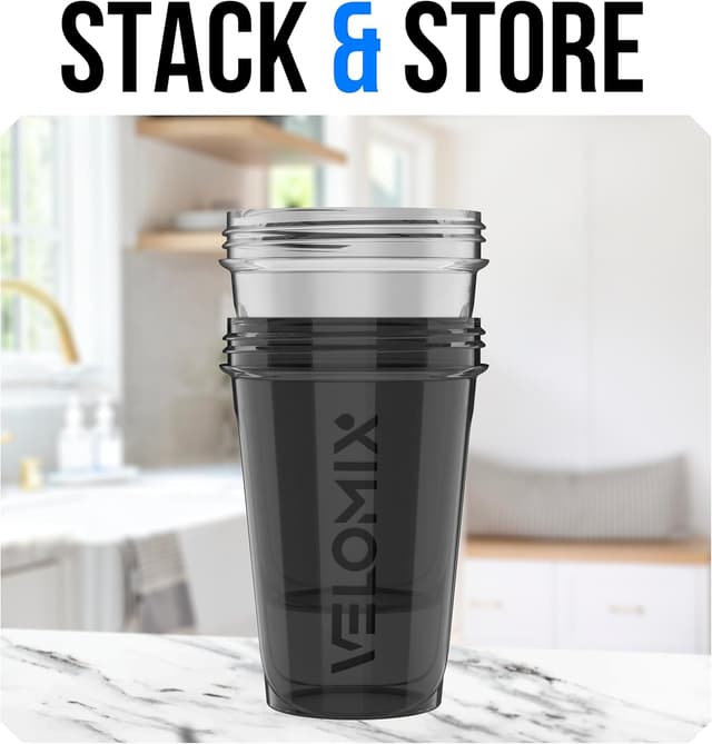 Thumbnail 5 de VELOMIX 20 oz Protein Shaker Bottle 🥤