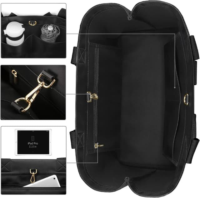 Detalle 2 de CHICECO Extra Große Shopper-Tasche 42x22x37 cm