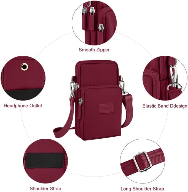 Detalle 1 de Handytasche zum Umhängen 19 x 11 x 5 cm