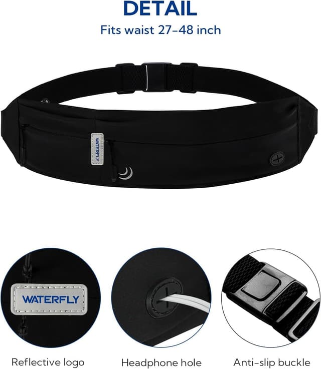 Thumbnail 4 de Waterfly Running Belt Slim waist pack for runners