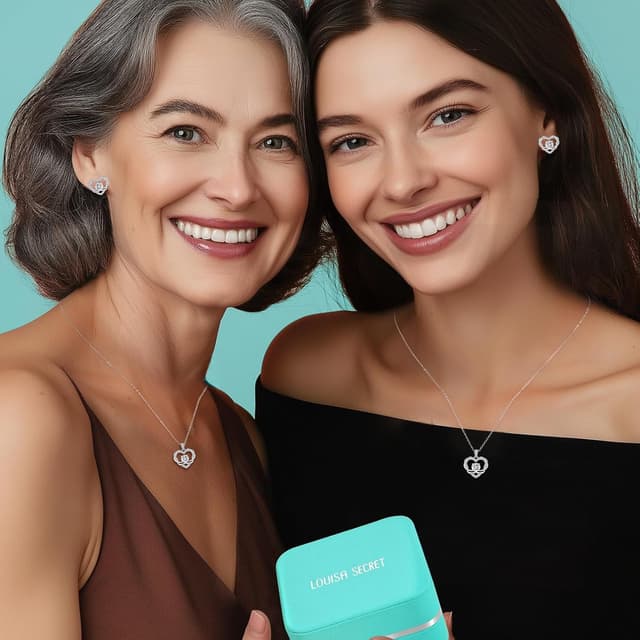 Thumbnail 4 de LOUISA SECRET Collana Infinity Heart 45 cm