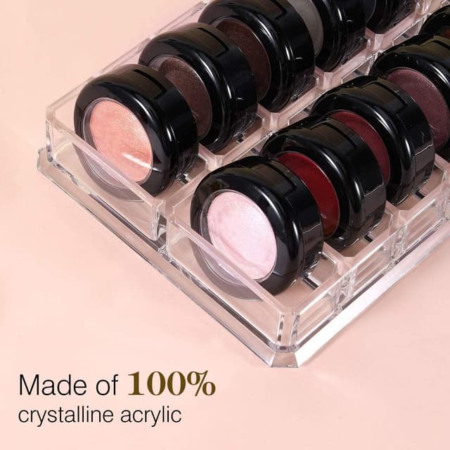 Thumbnail 5 de Luxspire acrylic eyeshadow organiser 16 slots