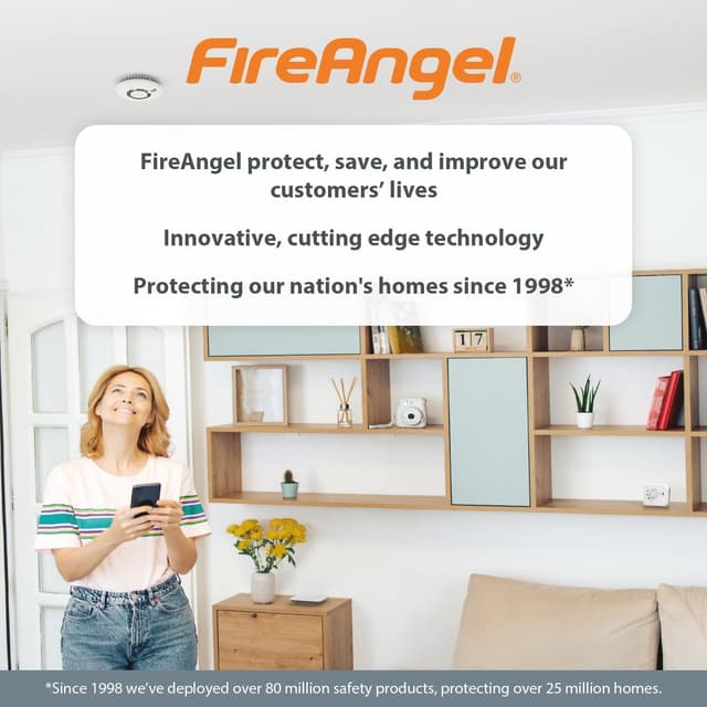 Thumbnail 6 de FireAngel FA6813 Carbon Monoxide Alarm