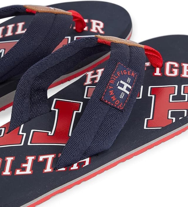Thumbnail 6 de Tommy Hilfiger Essential TH Beach Sandal Chanclas negras 42