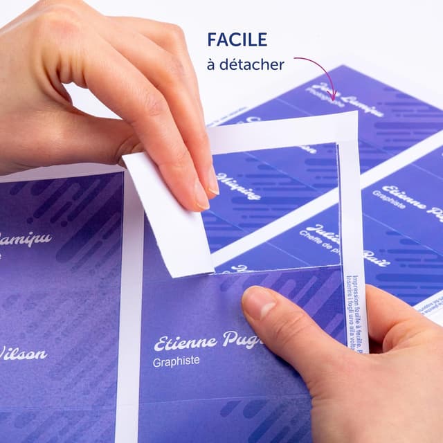 Thumbnail 6 de AVERY Pochette 200 inserts badges 90x54