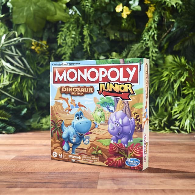 Thumbnail 6 de Monopoly Junior Dinosaur Edition Game