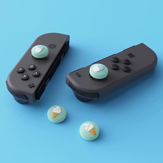 Detalle 2 de eXtremeRate PlayVital Thumb Grip Caps for Switch