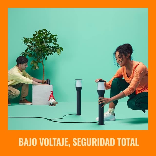 Thumbnail 3 de WiZ Focos LED exteriores 4W con Wi-Fi, Kit 2 unidades🌈