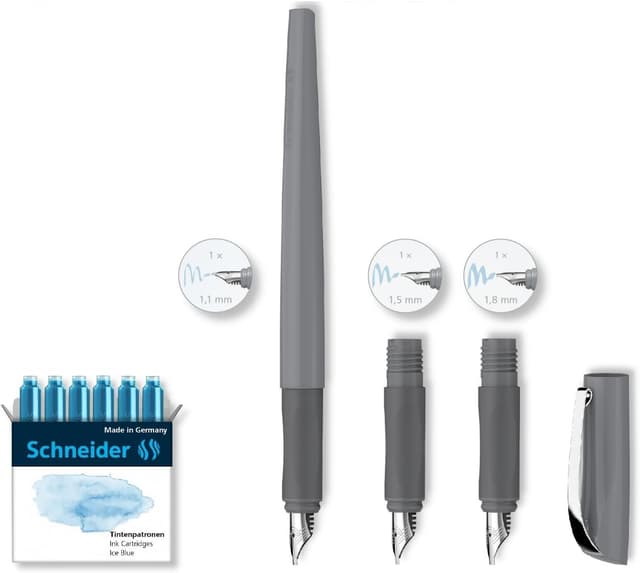 Thumbnail 1 de Schneider 143820 Callissima 3 plumes 1,1 mm