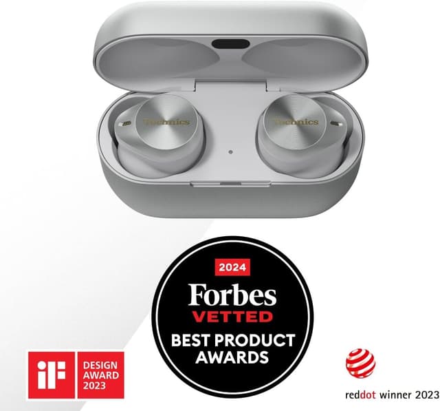 Thumbnail 1 de Technics EAH-AZ80E-S Auriculares Inalámbricos ✨ Con Cancelación de Ruido