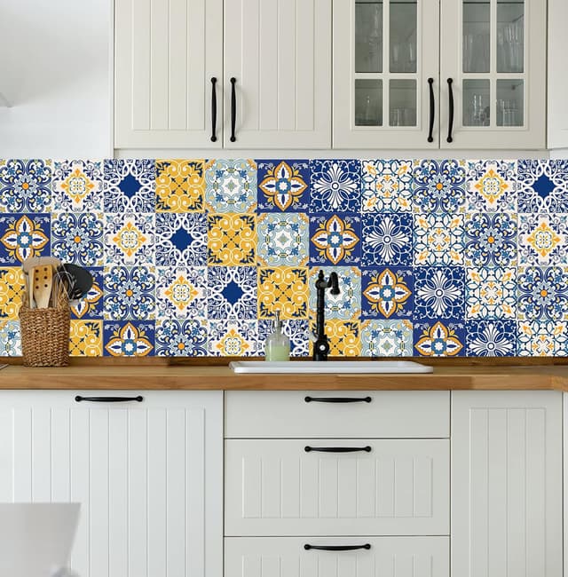 Thumbnail 2 de HPNIUB 30 Stück Bunt Fliesenaufkleber