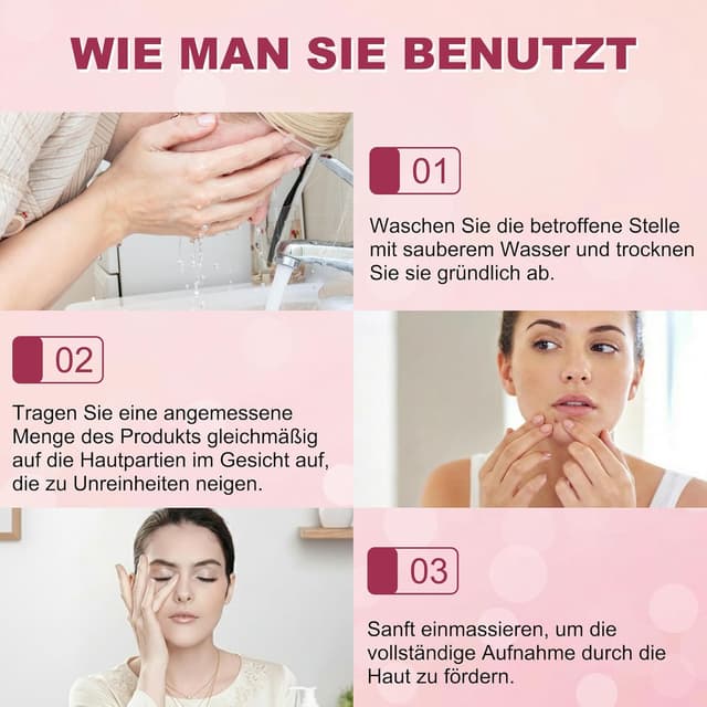 Detalle 2 de Azelainsäure Creme 20 g mit 15 % Azelainsäure – für weniger Hautunreinheiten und ein gepflegtes Hautgefühl