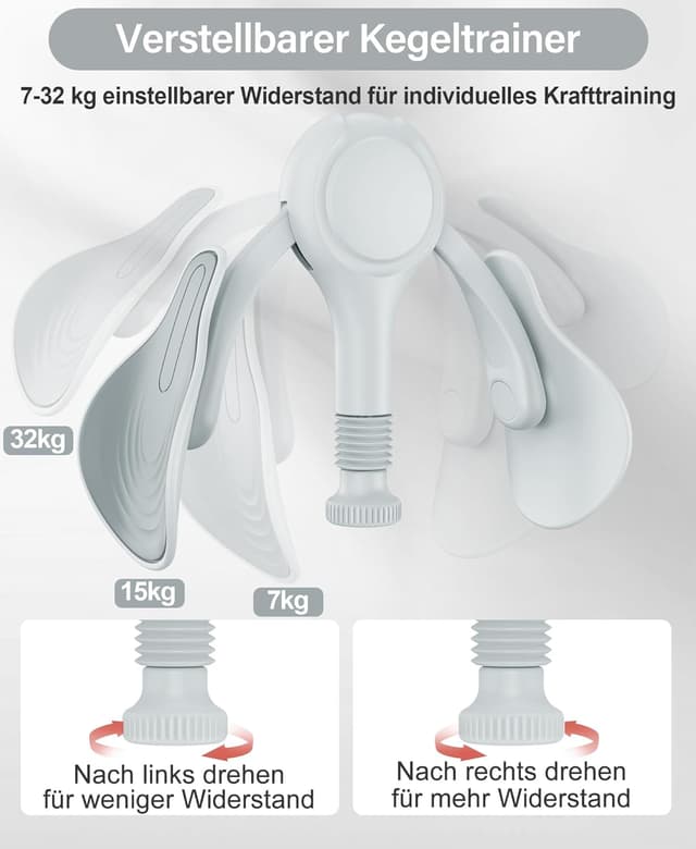 Detalle de Beckenbodentrainer für Oberschenkel 6,8 kg