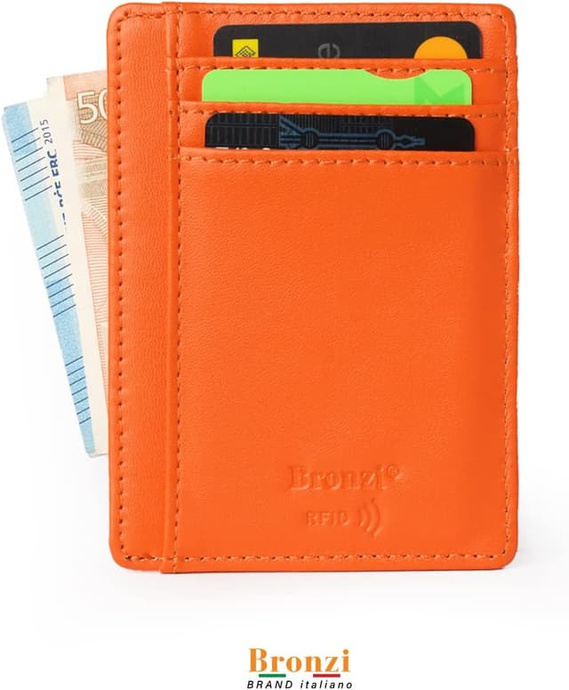 Detalle de Bronzi Portafoglio slim RFID 13,56 MHz