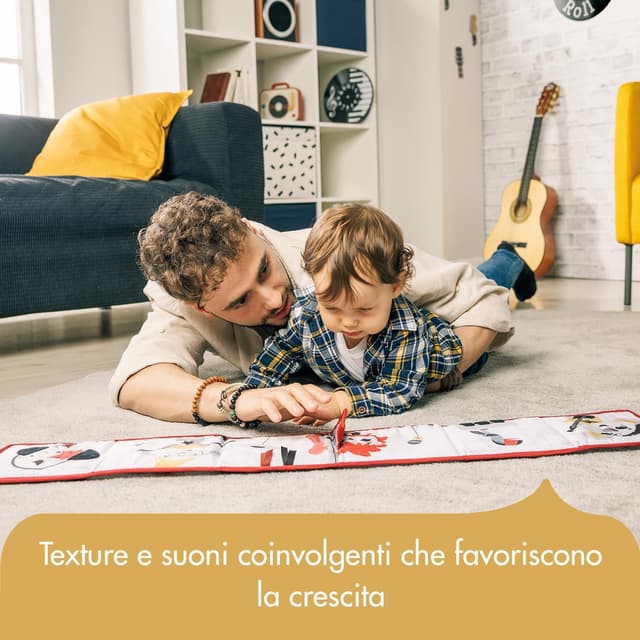 Thumbnail 4 de Tiny Love Double-Sided First Book, Libro sensoriale 0+ mesi