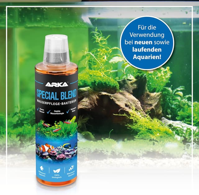 Detalle 1 de Aquarium Bakterien ARKA 118 ml für klares Wasser