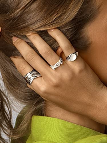 Detalle 2 de SINGULARU Anillo Double Cross talla 16 💍