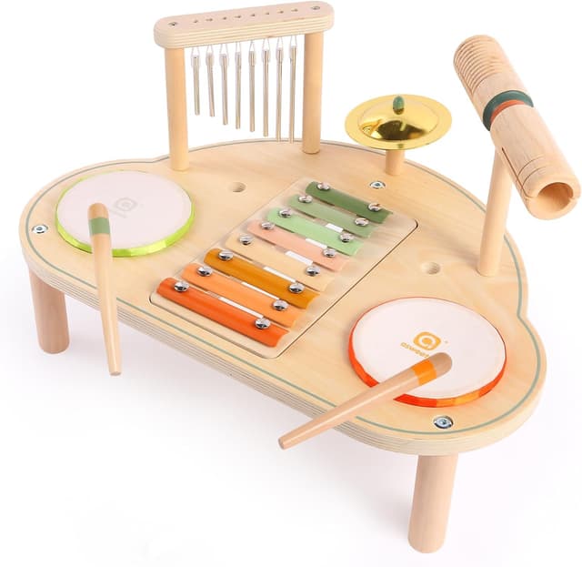 Imagen de Asweets Holz Kindertrommel Set 3–7 Jahre en OfertitasTOP