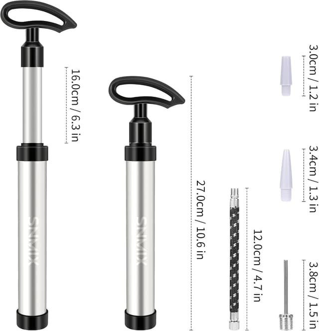 Detalle de SNMIX Ball Pump Aluminium Alloy, Ergonomic