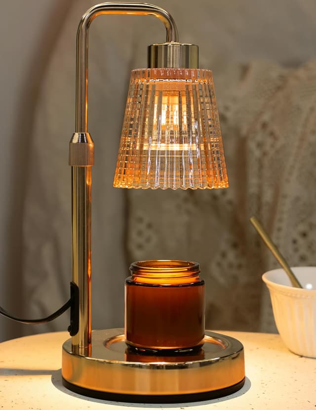 Detalle de GODONLIF Candle Warmer Lamp with Timer & Dimmable Bulbs