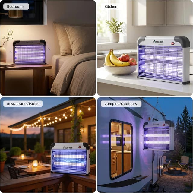 Thumbnail 5 de ASPECTEK Fly Catcher 20W Bug Zapper