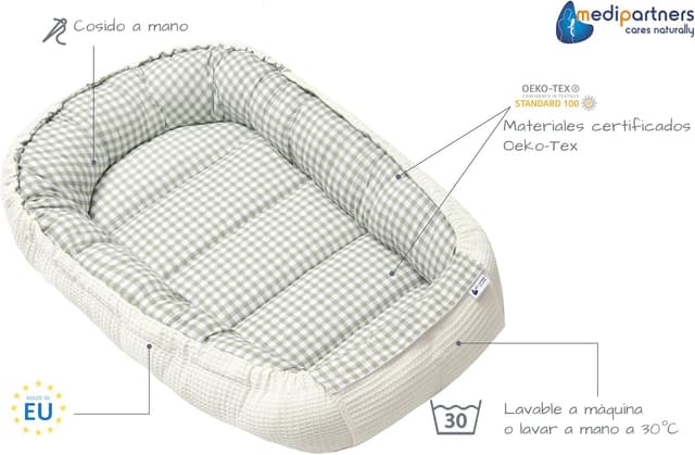 Thumbnail 4 de Medi Partners Nido Bebe Recien Nacido 🍼 Portátil y Colecho