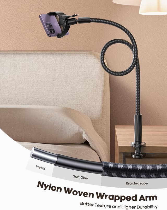 Detalle de Lamicall Gooseneck Phone Holder 38-inch