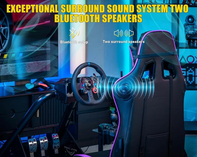 Thumbnail 6 de GTPLAYER simulatore di guida con sedile PC