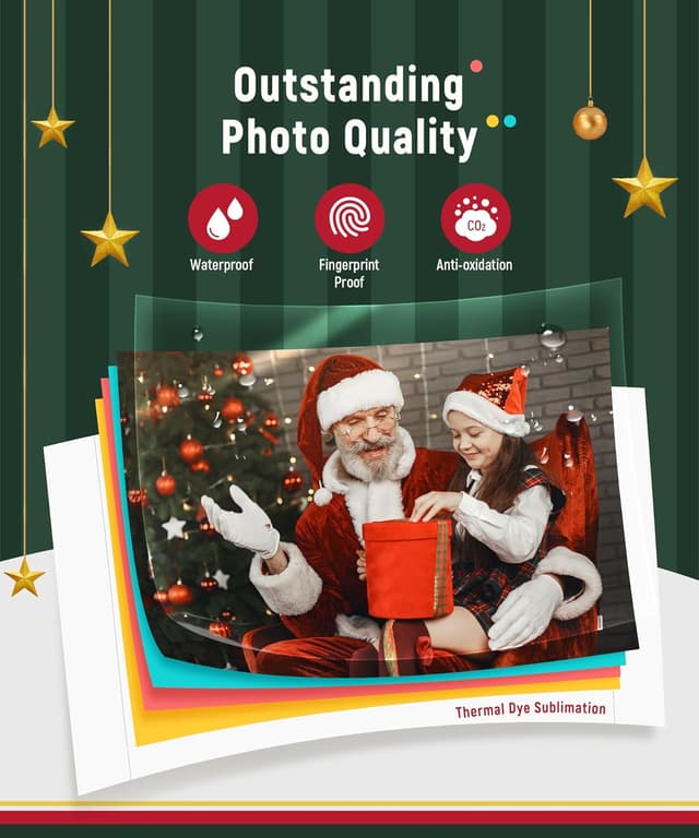 Thumbnail 3 de Liene White M200 4x6 Wireless Photo Printer