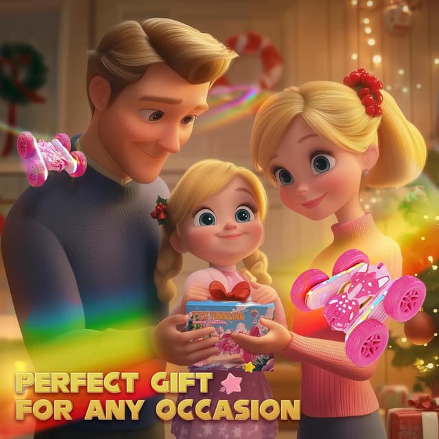 Thumbnail 6 de RC stunt car for girls 4WD, 360°