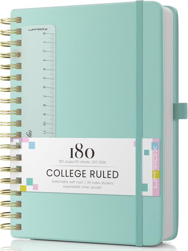 Detalle de Umriox Notebook B5 180 Pages