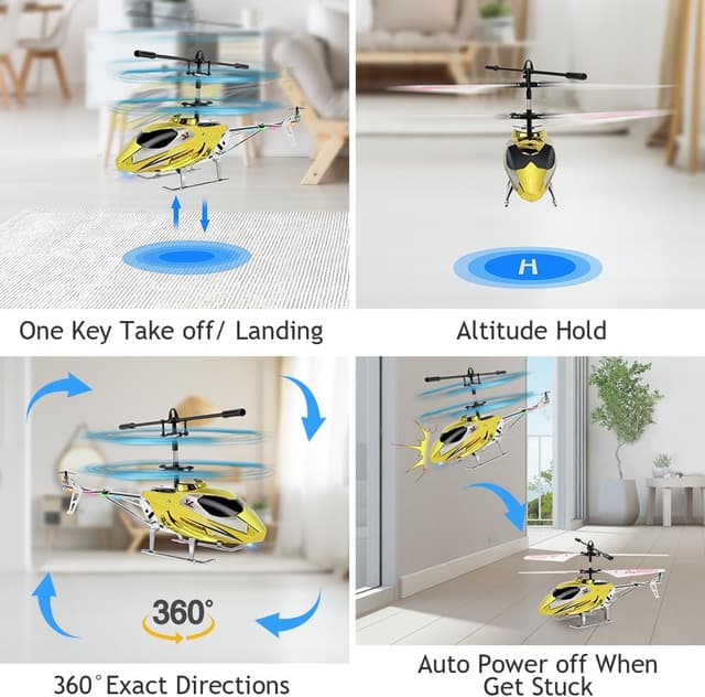 Thumbnail 5 de Aolso Helicoptere télécommande enfant 80 m