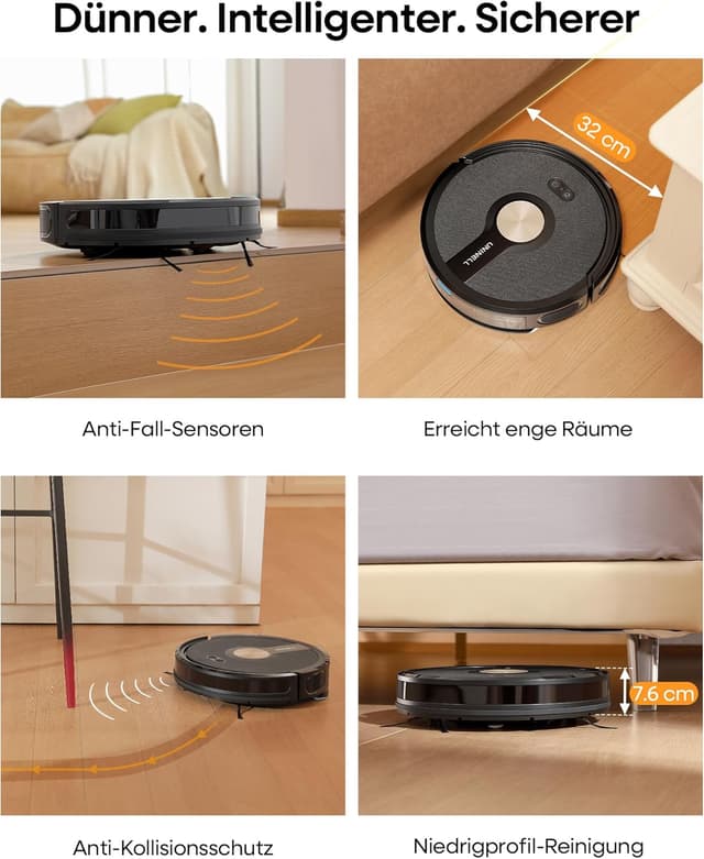 Thumbnail 5 de uninell Saugroboter 5000Pa mit Wischfunktion 🤖