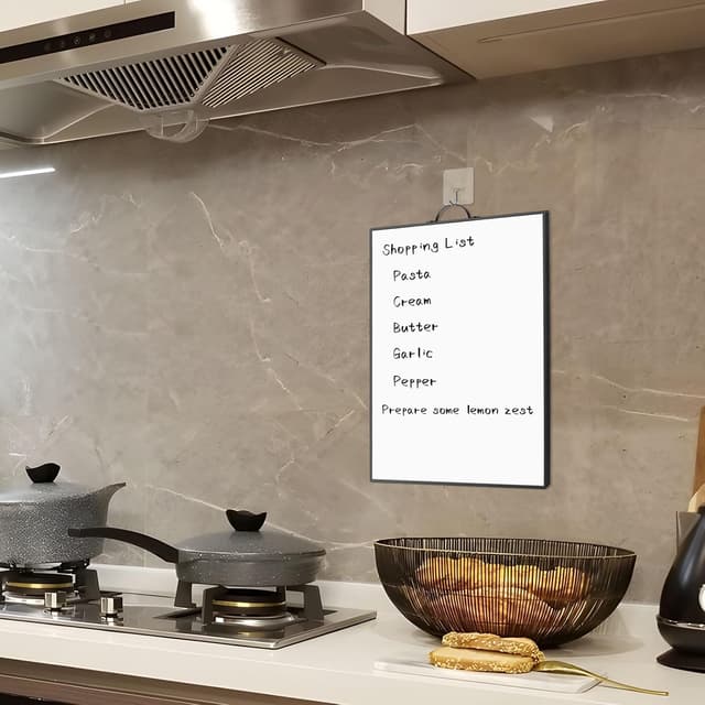 Detalle de ANLIOTE Small Hanging Whiteboard 40 x 30 cm