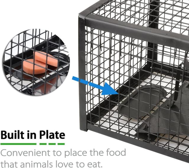 Detalle 2 de Anyhall 2-Pack Humane Live Mouse Traps for Indoors and Outdoors 🐭